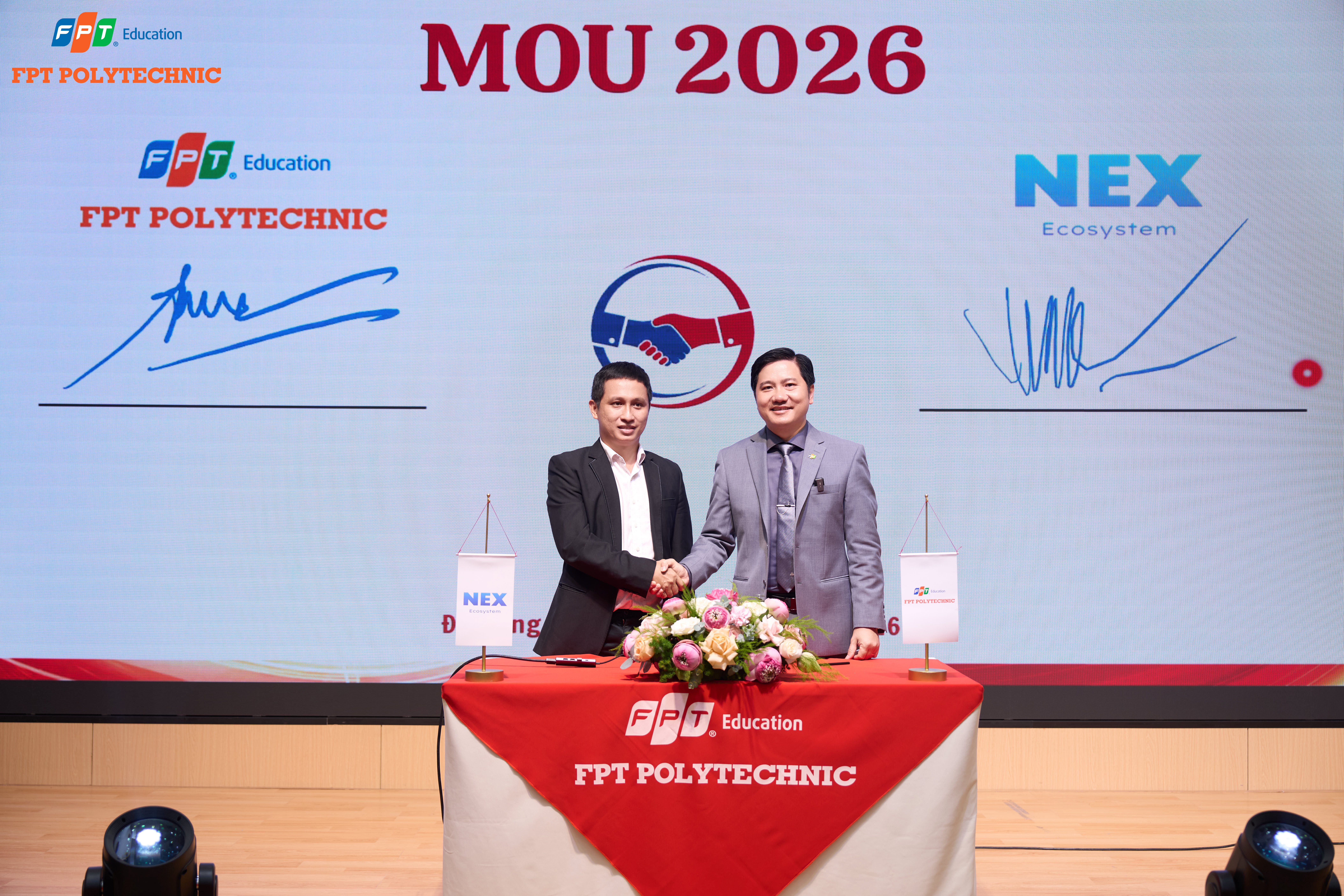Ký kết MOU FPT Polytechnic