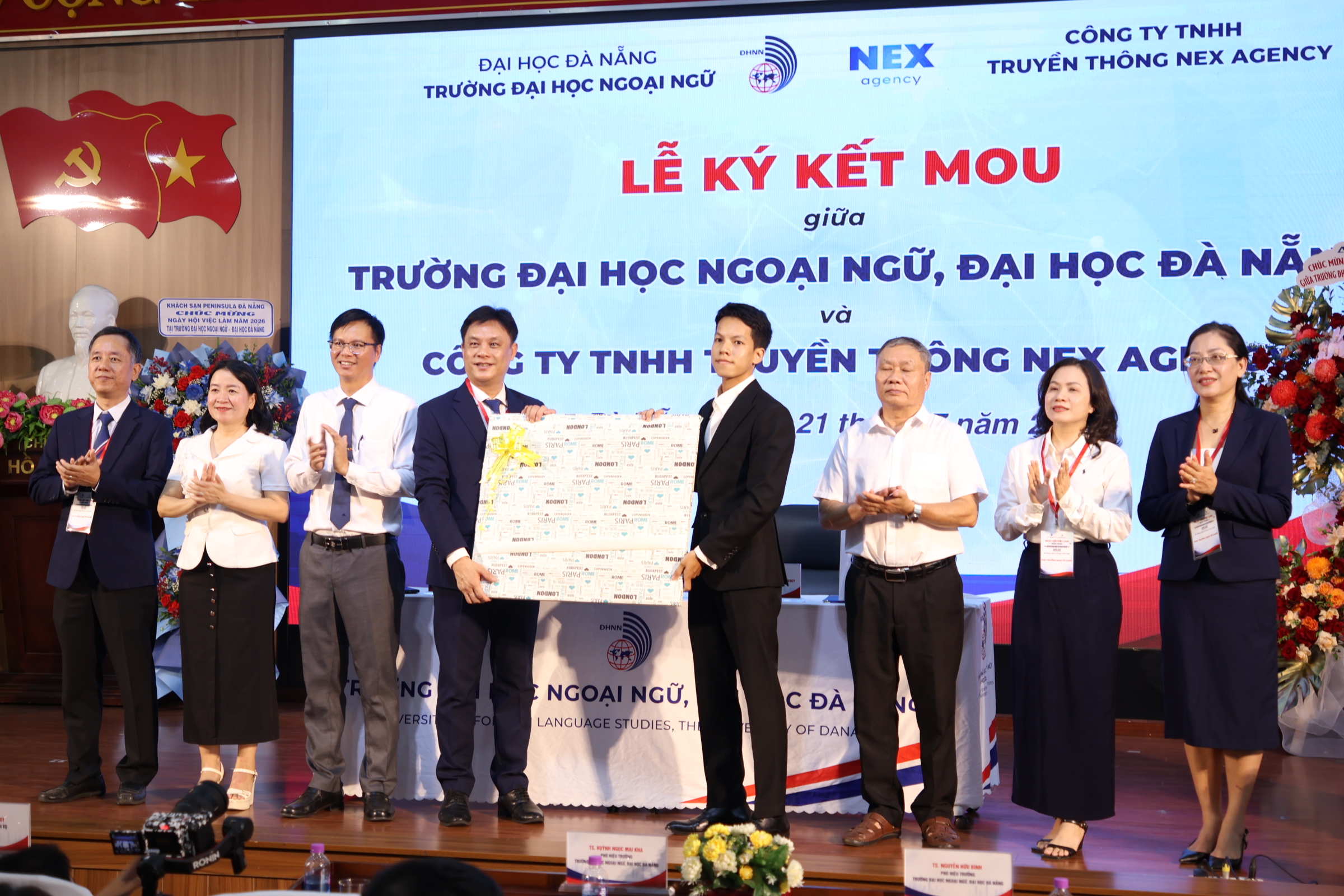 Nex Agency ký kết hợp tác cùng Trường ĐH Ngoại ngữ